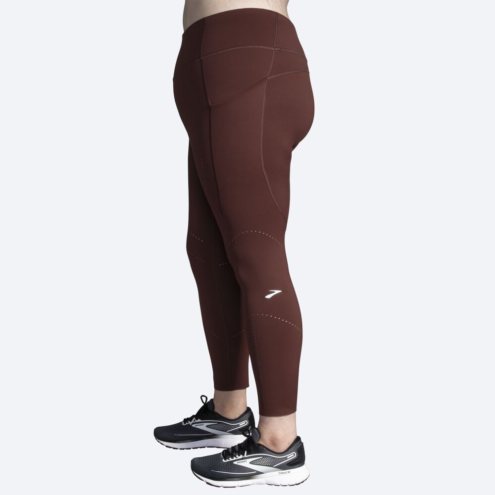 Brooks Method 7/8 Tight Kadın Tayt Çikolata | TR-129473