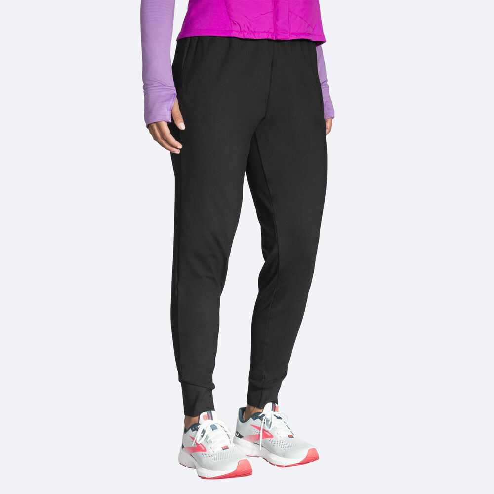 Brooks Momentum Thermal Kadın Pantolon Siyah | TR-197405