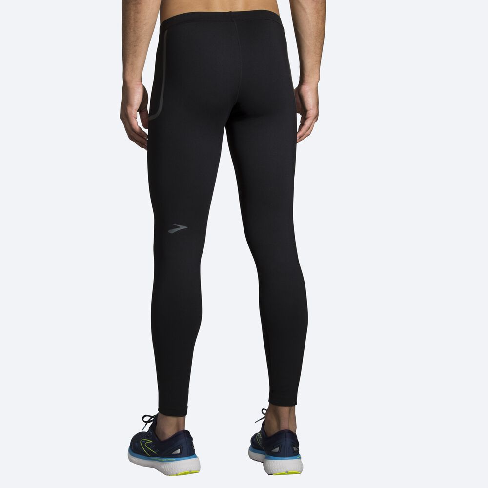 Brooks Momentum Thermal Tight Erkek Tayt Siyah | TR-208651