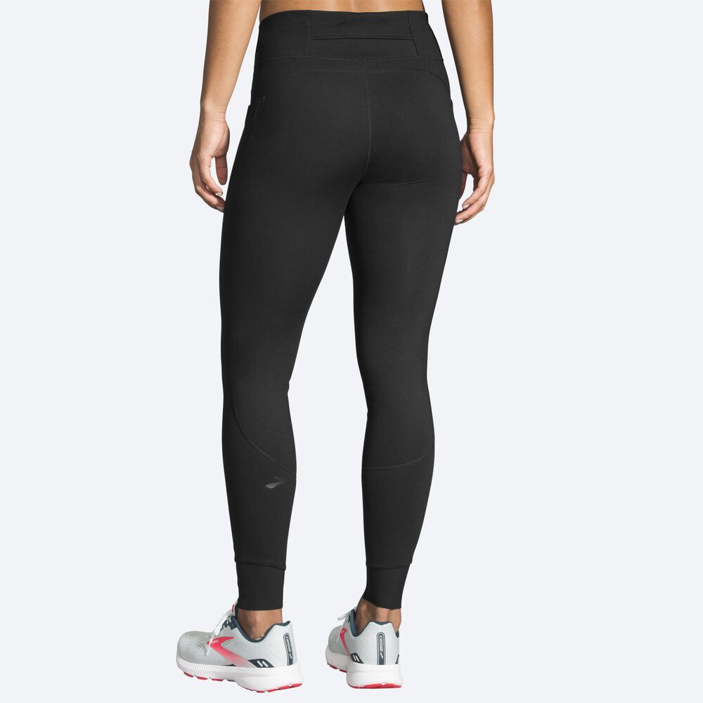 Brooks Momentum Thermal Tight Kadın Tayt Siyah | TR-517304