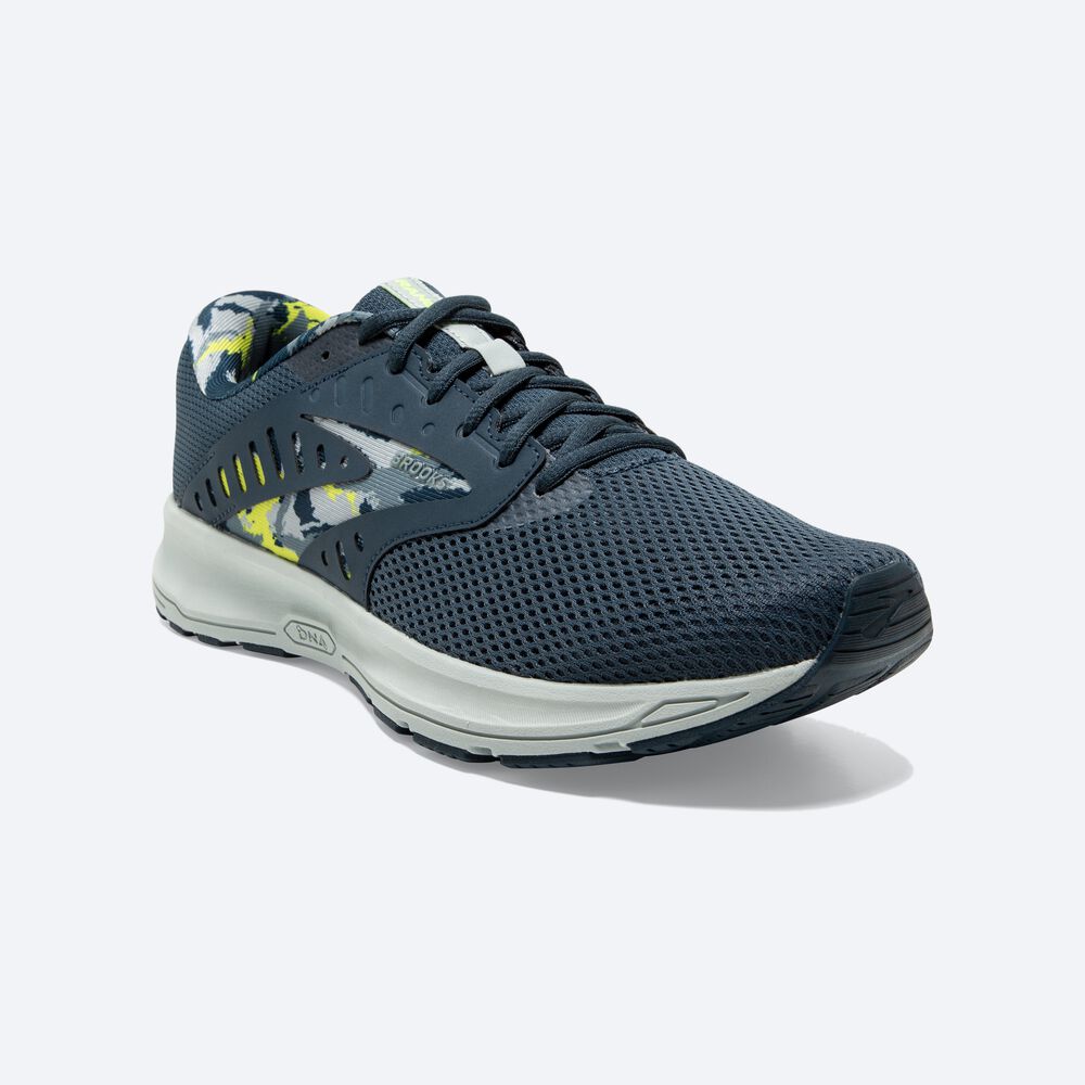 Brooks Range 2 Erkek Koşu Ayakkabısı Lacivert/Gri | TR-572810