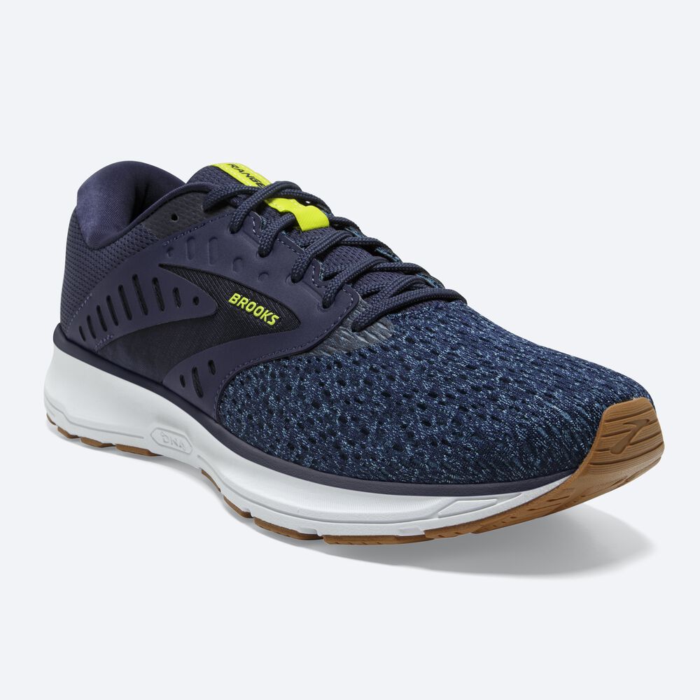 Brooks Range 2 Erkek Koşu Ayakkabısı Lacivert/Mavi Gri/Pembe | TR-593416