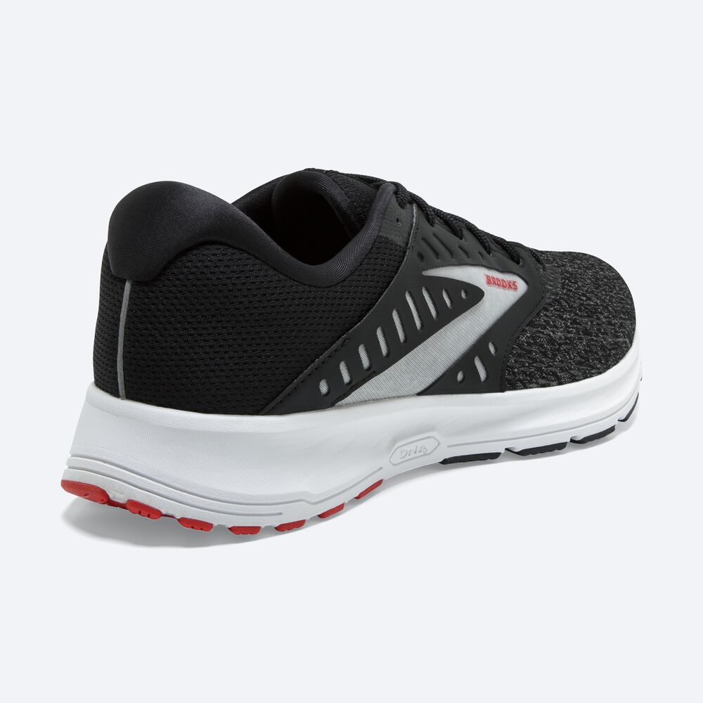 Brooks Range 2 Erkek Koşu Ayakkabısı Siyah/Beyaz/Kırmızı | TR-983412