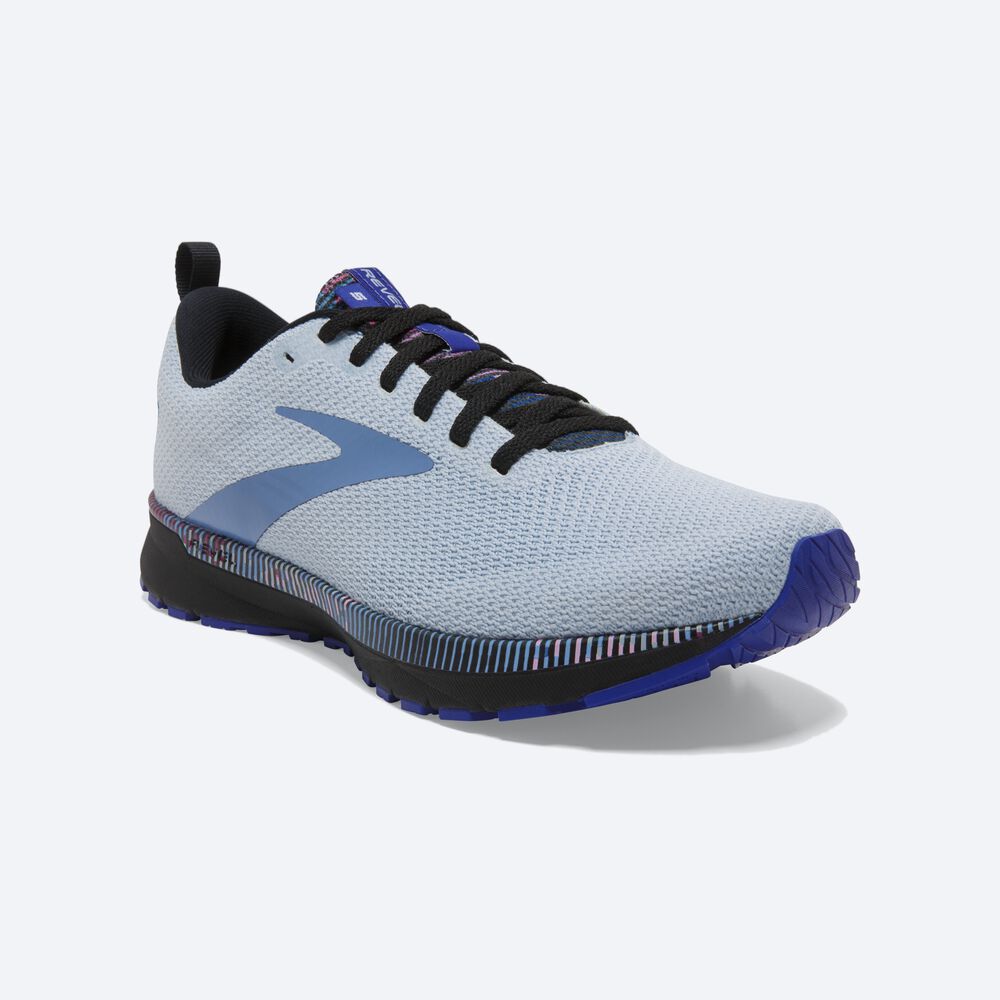 Brooks Revel 5 Kadın Koşu Ayakkabısı Mor/Siyah | TR-320786