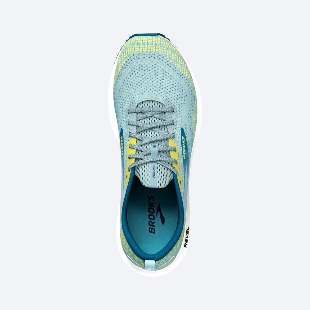 Brooks Revel 6 Erkek Koşu Ayakkabısı Açık Mavi | TR-504361