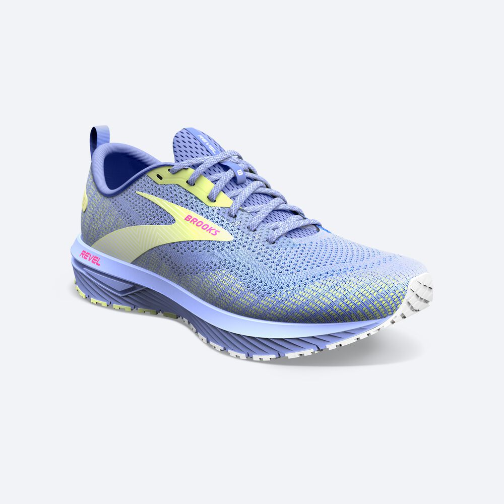 Brooks Revel 6 Kadın Koşu Ayakkabısı Mor/Pembe | TR-693428