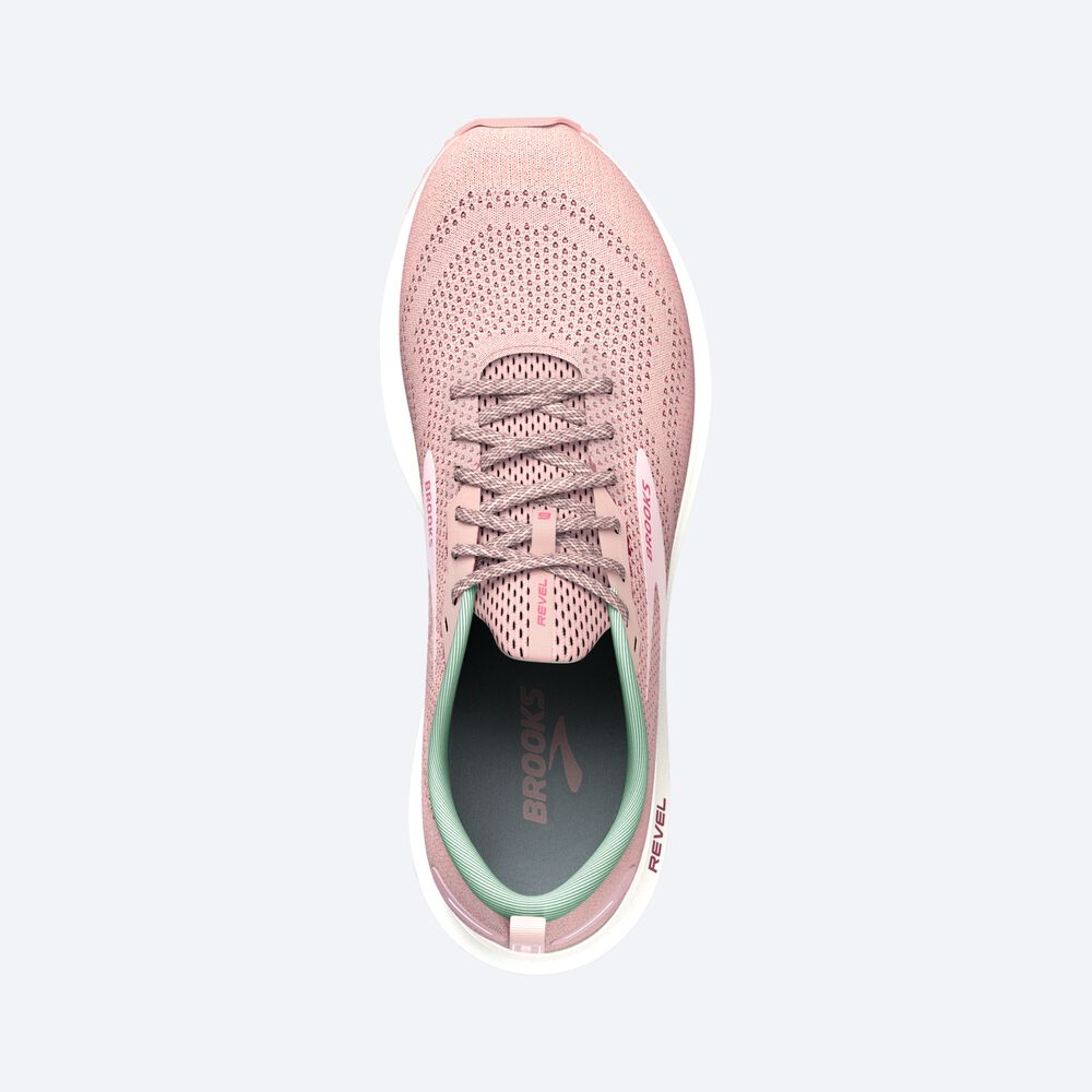 Brooks Revel 6 Kadın Koşu Ayakkabısı Pembe | TR-748923