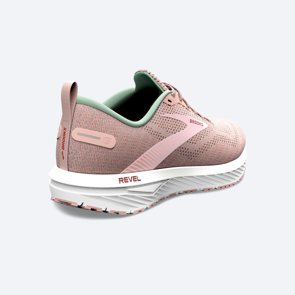 Brooks Revel 6 Kadın Koşu Ayakkabısı Pembe | TR-748923