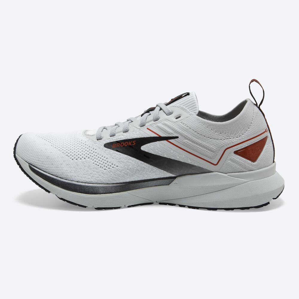 Brooks Ricochet 3 Erkek Koşu Ayakkabısı Beyaz/Gri | TR-586079