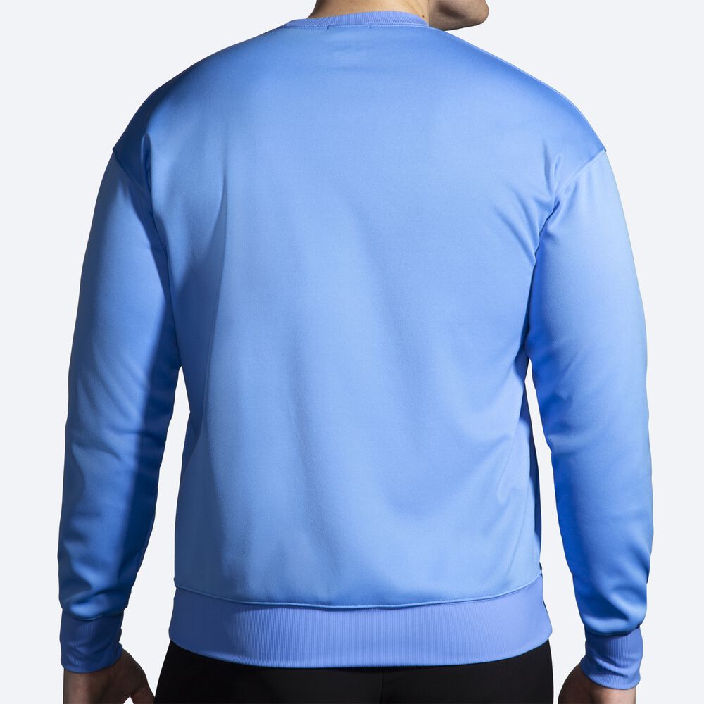 Brooks Run Within Erkek Sweatshirt Mavi | TR-769150