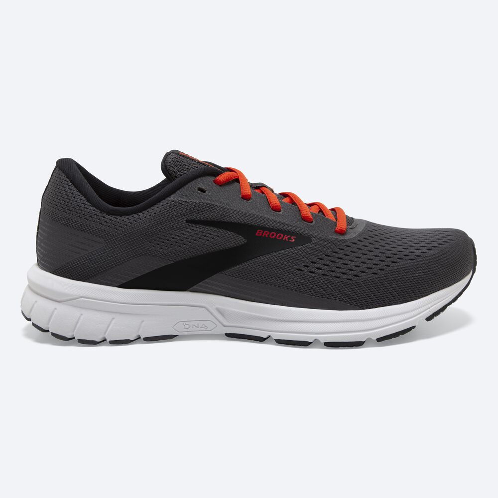 Brooks Signal 3 Erkek Koşu Ayakkabısı Siyah/Kırmızı | TR-398176