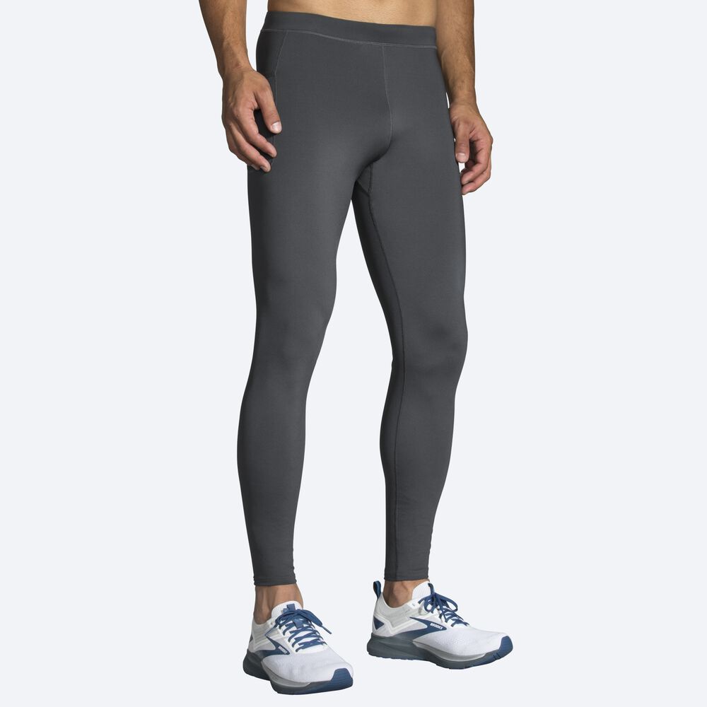 Brooks Source Tight Erkek Tayt Gri | TR-941587