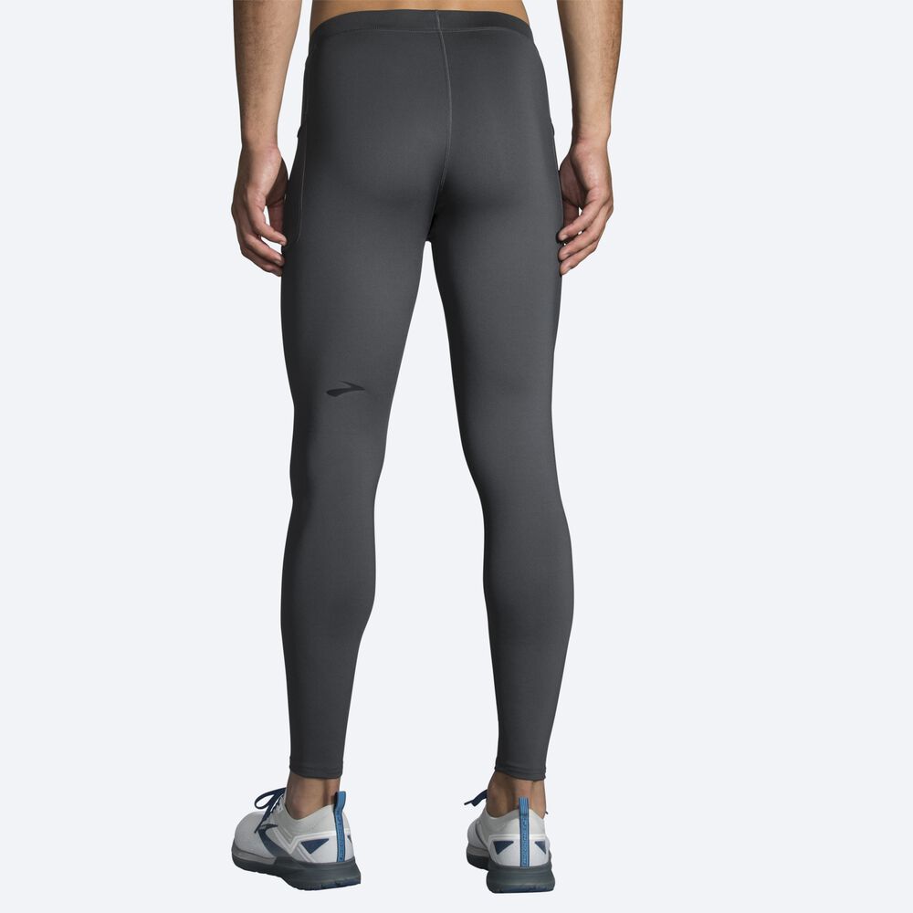 Brooks Source Tight Erkek Tayt Gri | TR-941587