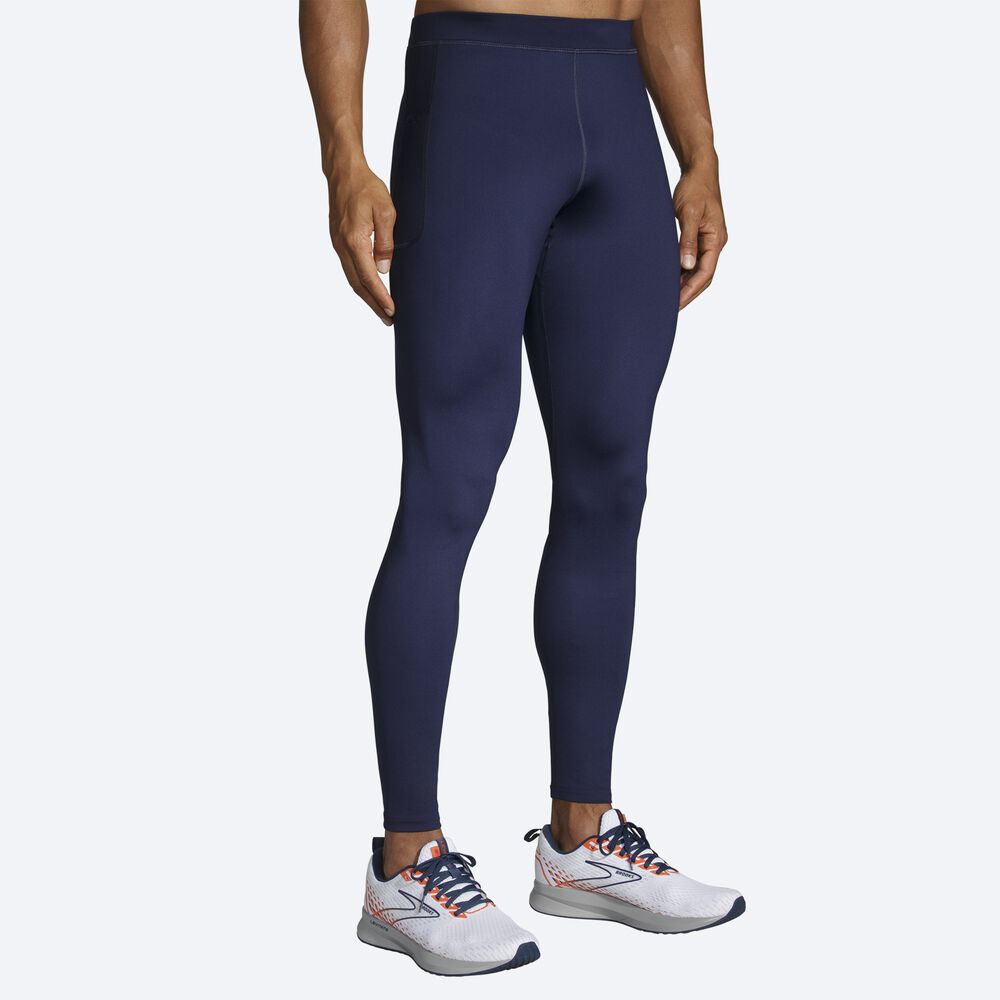 Brooks Source Tight Erkek Tayt Lacivert | TR-124735