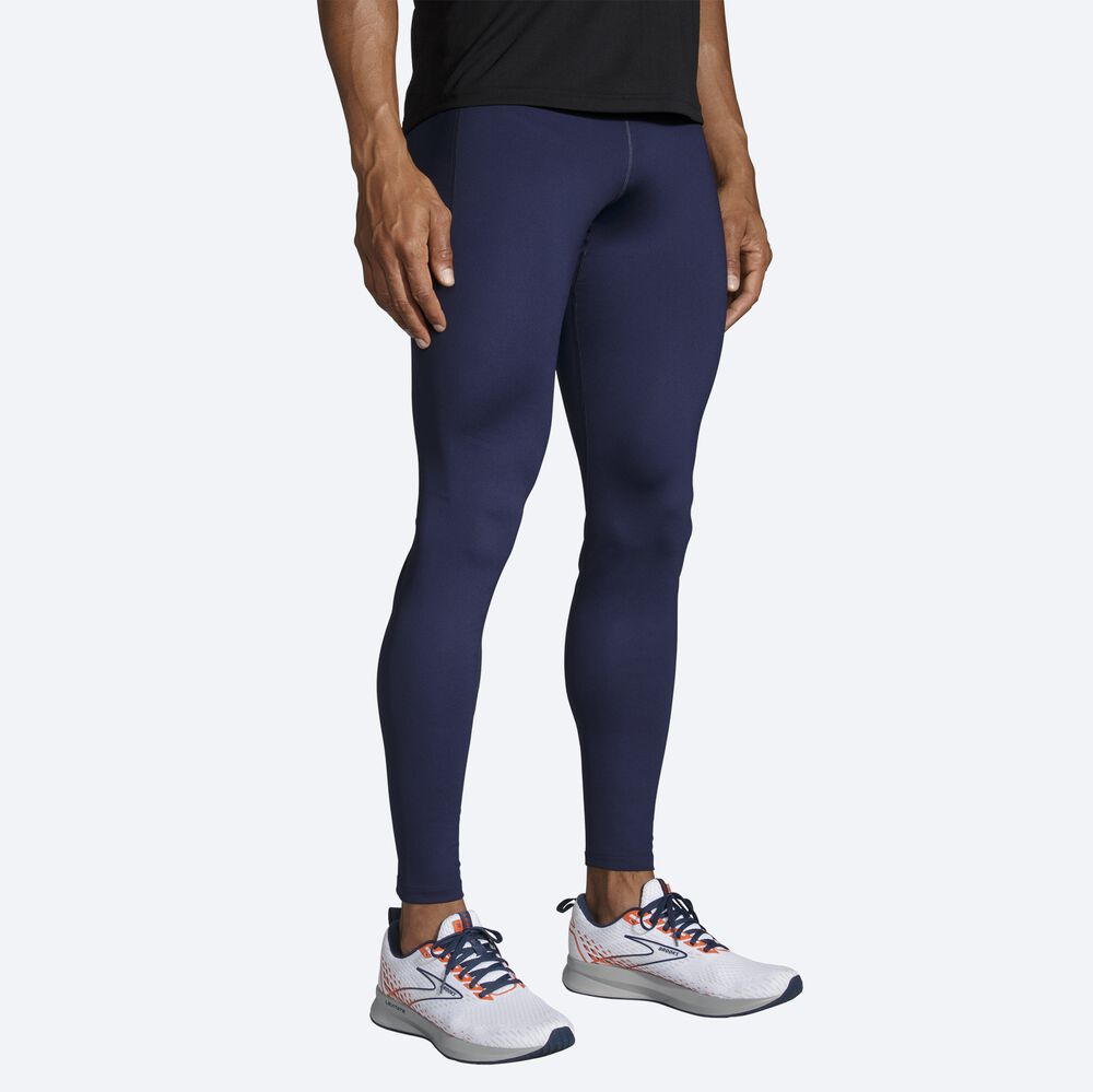 Brooks Source Tight Erkek Tayt Lacivert | TR-124735