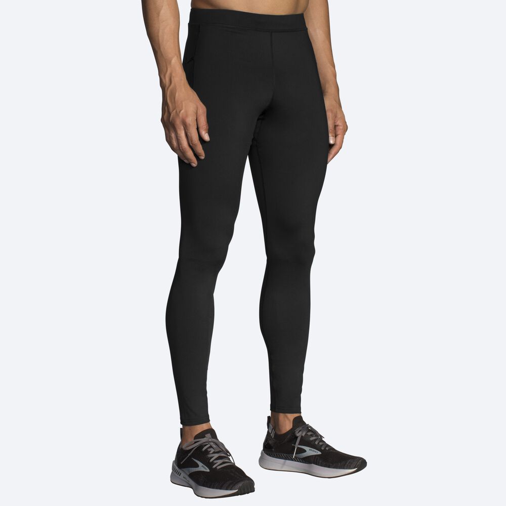 Brooks Source Tight Erkek Tayt Siyah | TR-739186