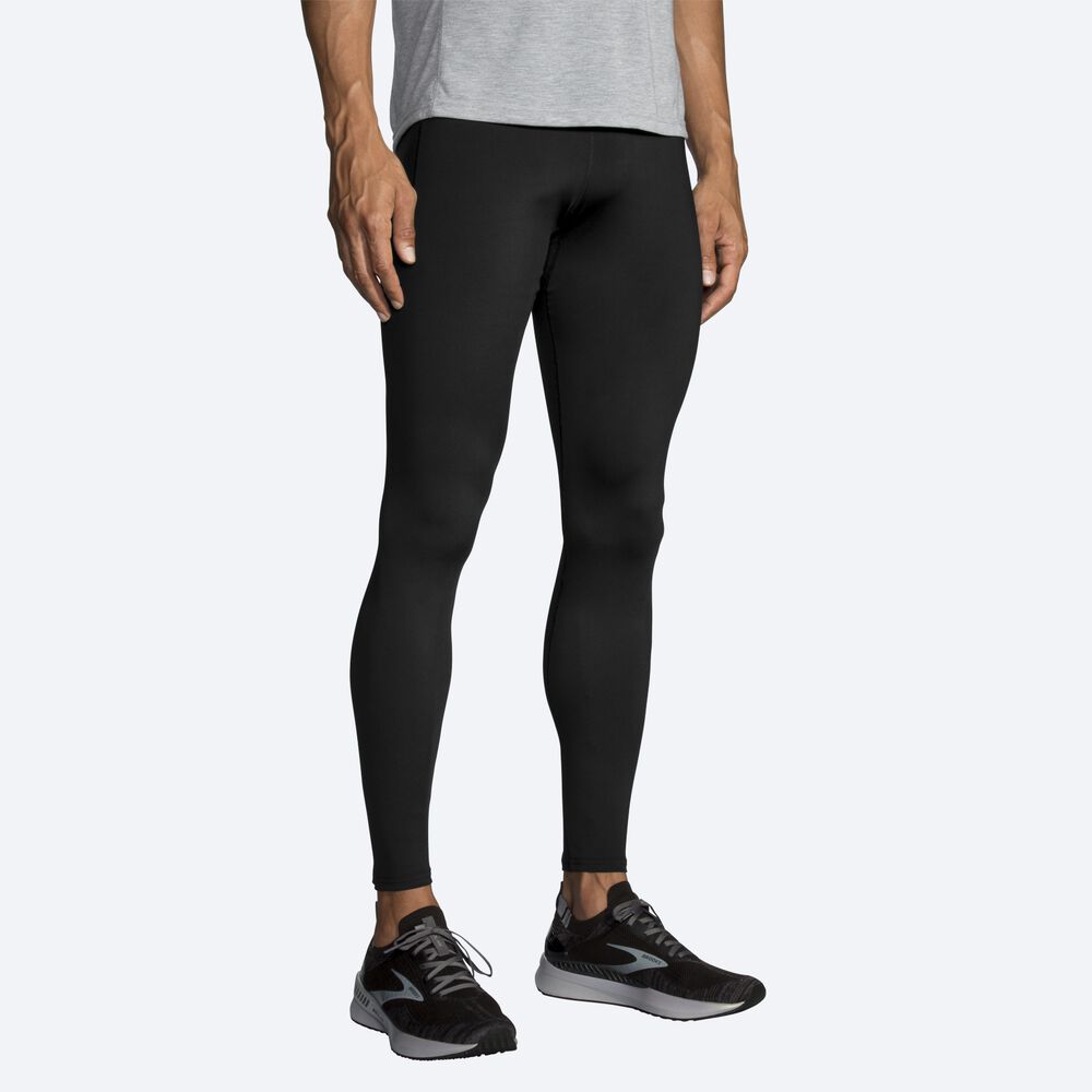 Brooks Source Tight Erkek Tayt Siyah | TR-739186