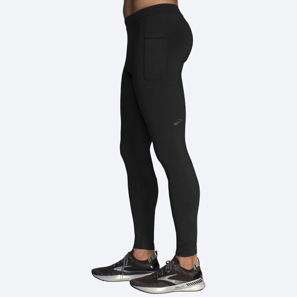 Brooks Source Tight Erkek Tayt Siyah | TR-739186