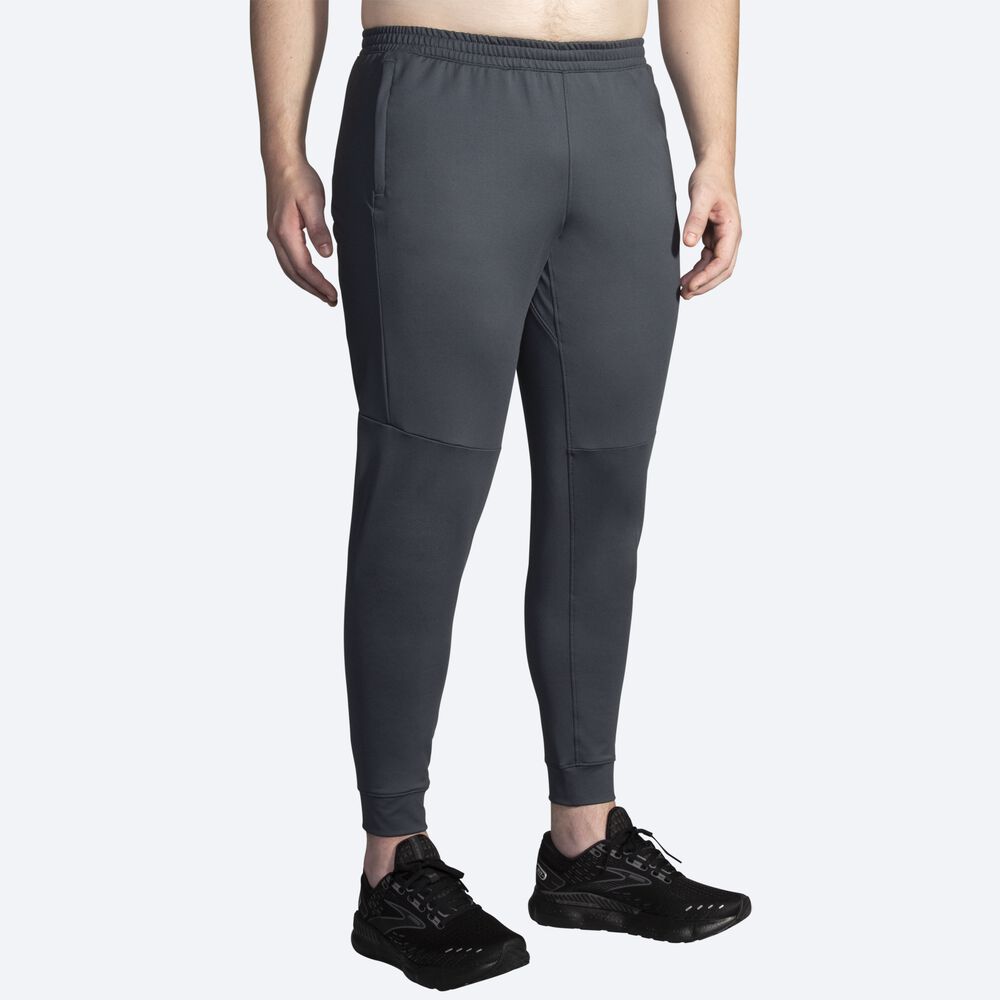 Brooks Spartan Erkek Jogger Pantolon Gri | TR-523980