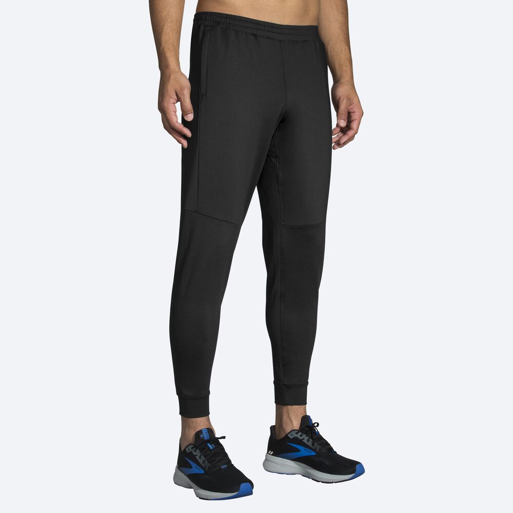 Brooks Spartan Erkek Jogger Pantolon Siyah | TR-897543