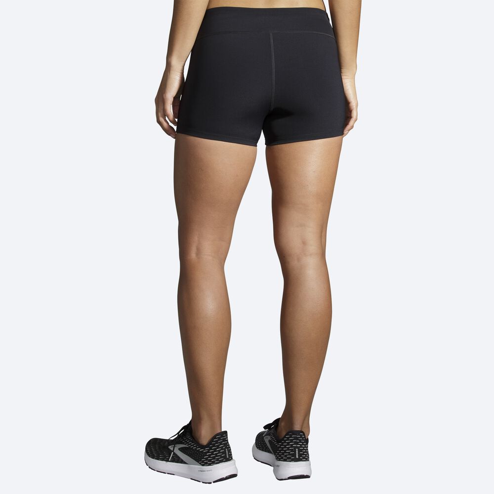 Brooks Speedwork Short Tight Kadın Tayt Siyah | TR-721684