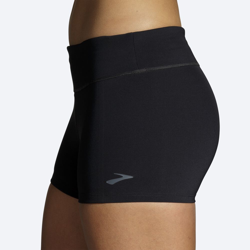 Brooks Speedwork Short Tight Kadın Tayt Siyah | TR-721684