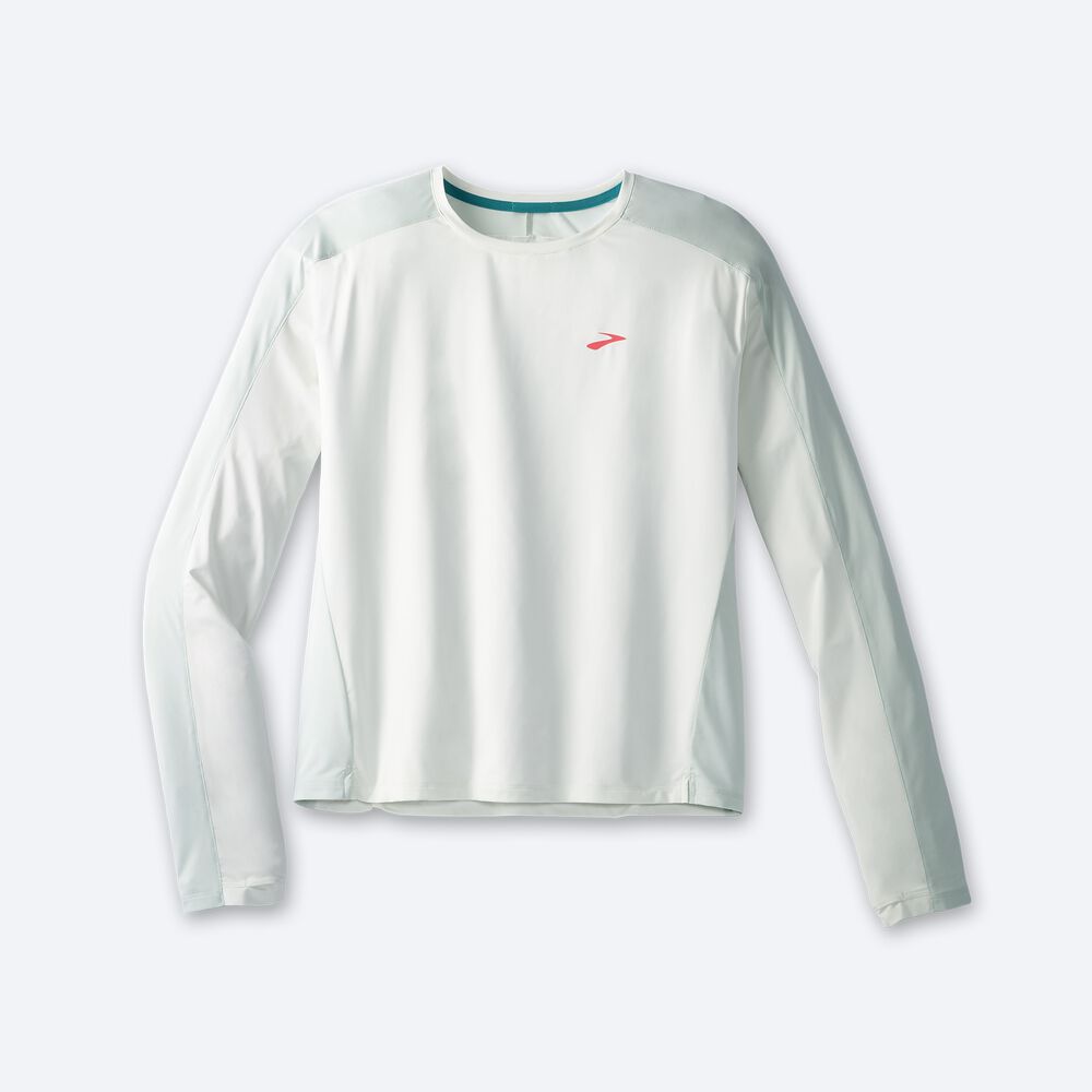 Brooks Sprint Free Long Sleeve 2.0 Kadın Tişört Nane | TR-941256