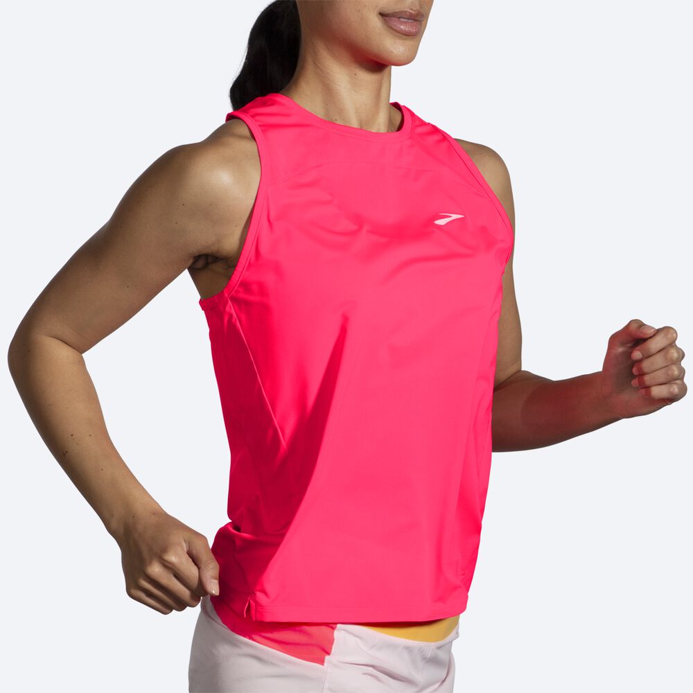 Brooks Sprint Free Tank 2.0 Kadın Atlet Pembe | TR-174632