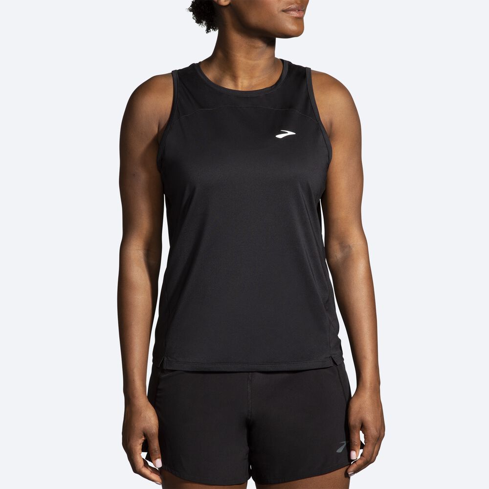 Brooks Sprint Free Tank 2.0 Kadın Atlet Siyah | TR-468127