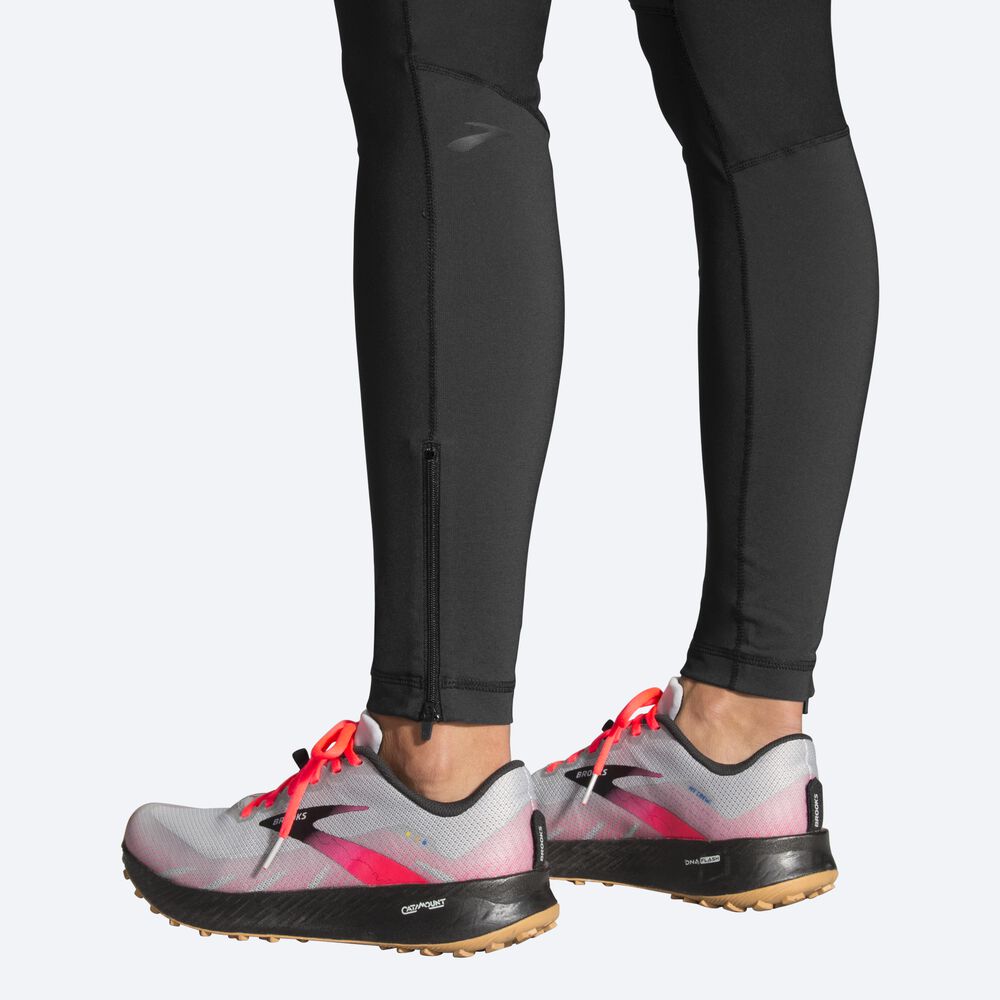 Brooks Switch Hibrit Tight Kadın Tayt Siyah | TR-793106