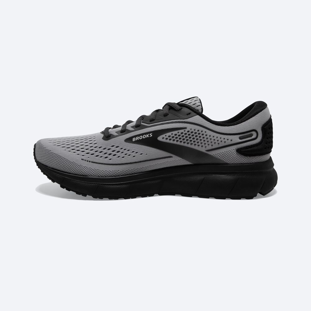 Brooks Trace 2 Erkek Koşu Ayakkabısı Gri/Siyah | TR-018324