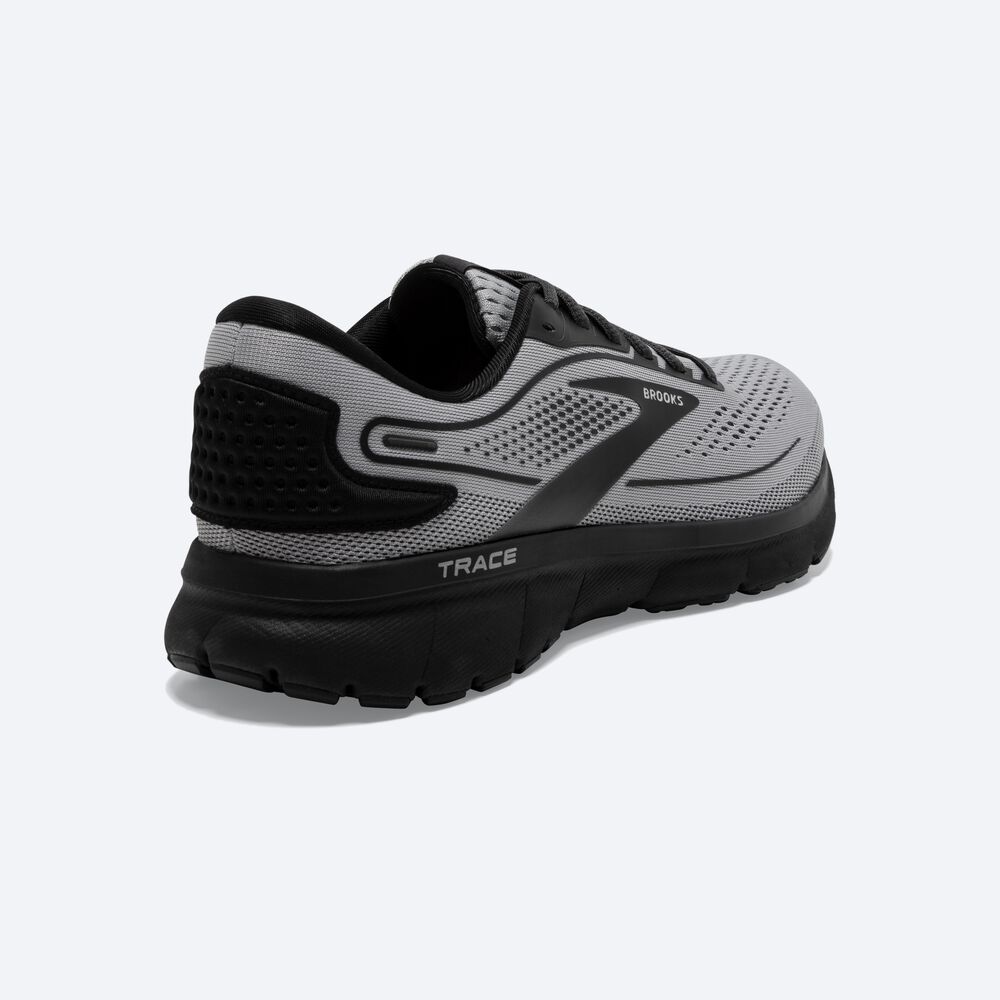 Brooks Trace 2 Erkek Koşu Ayakkabısı Gri/Siyah | TR-018324