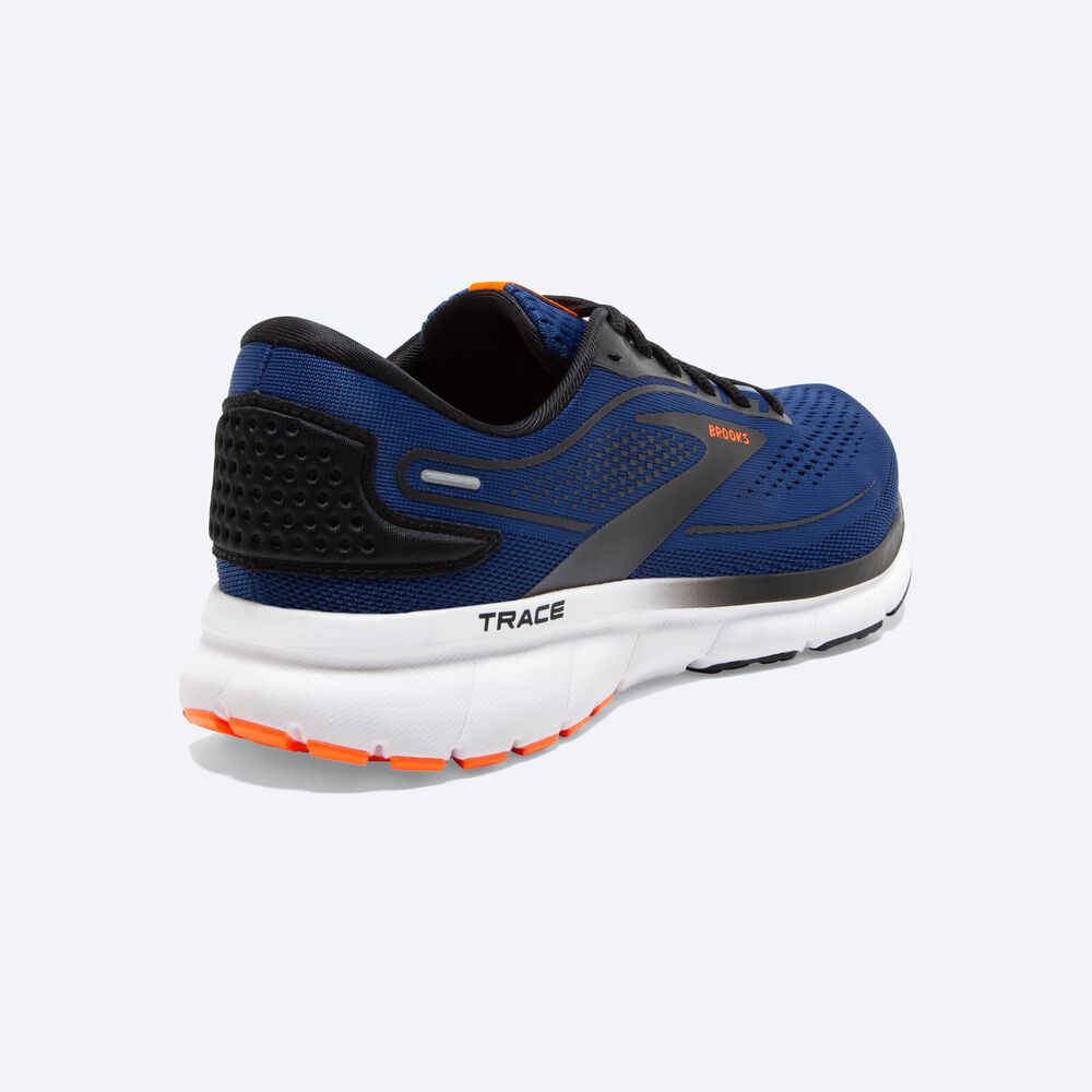 Brooks Trace 2 Erkek Koşu Ayakkabısı Mavi/Siyah/Beyaz | TR-437051