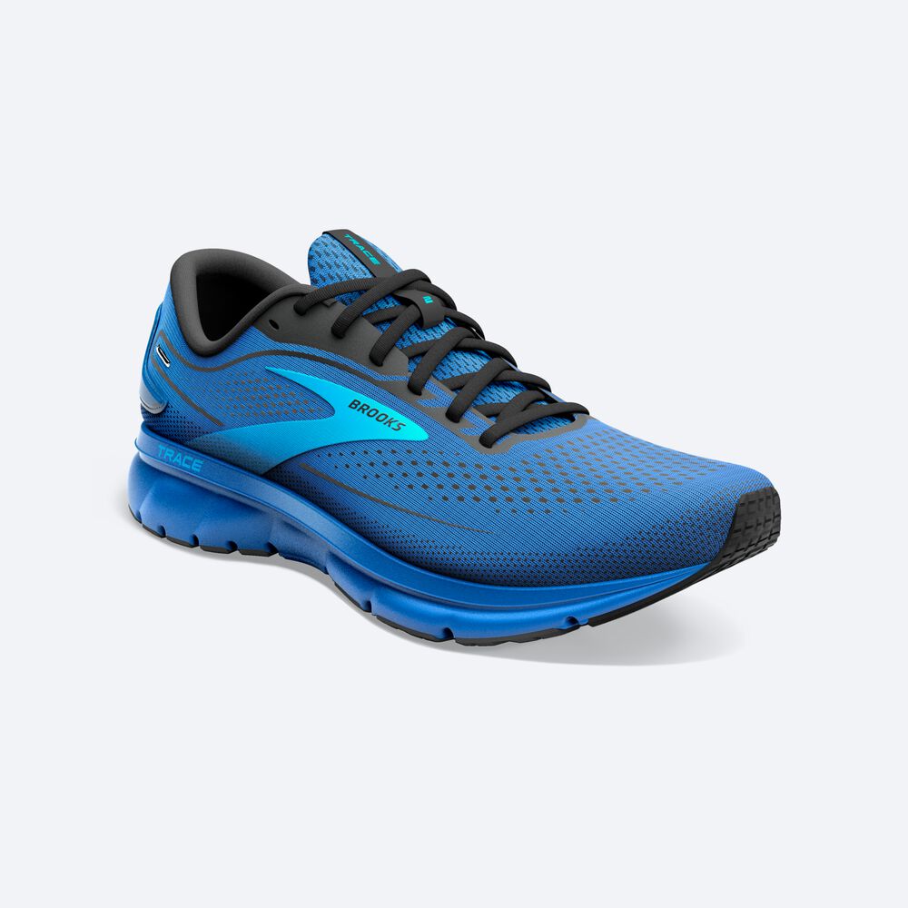 Brooks Trace 2 Erkek Koşu Ayakkabısı Mavi/Mavi/Siyah | TR-489073