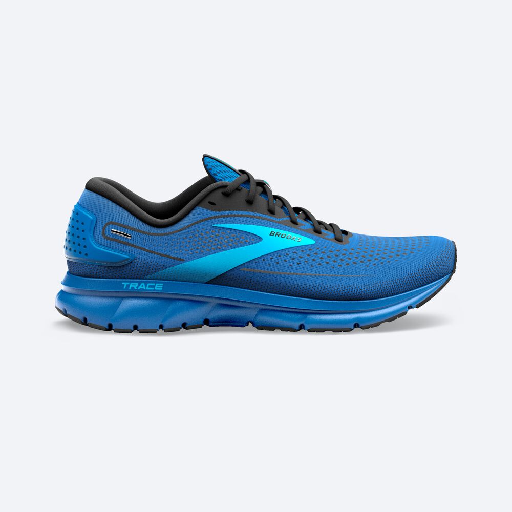 Brooks Trace 2 Erkek Koşu Ayakkabısı Mavi/Mavi/Siyah | TR-489073