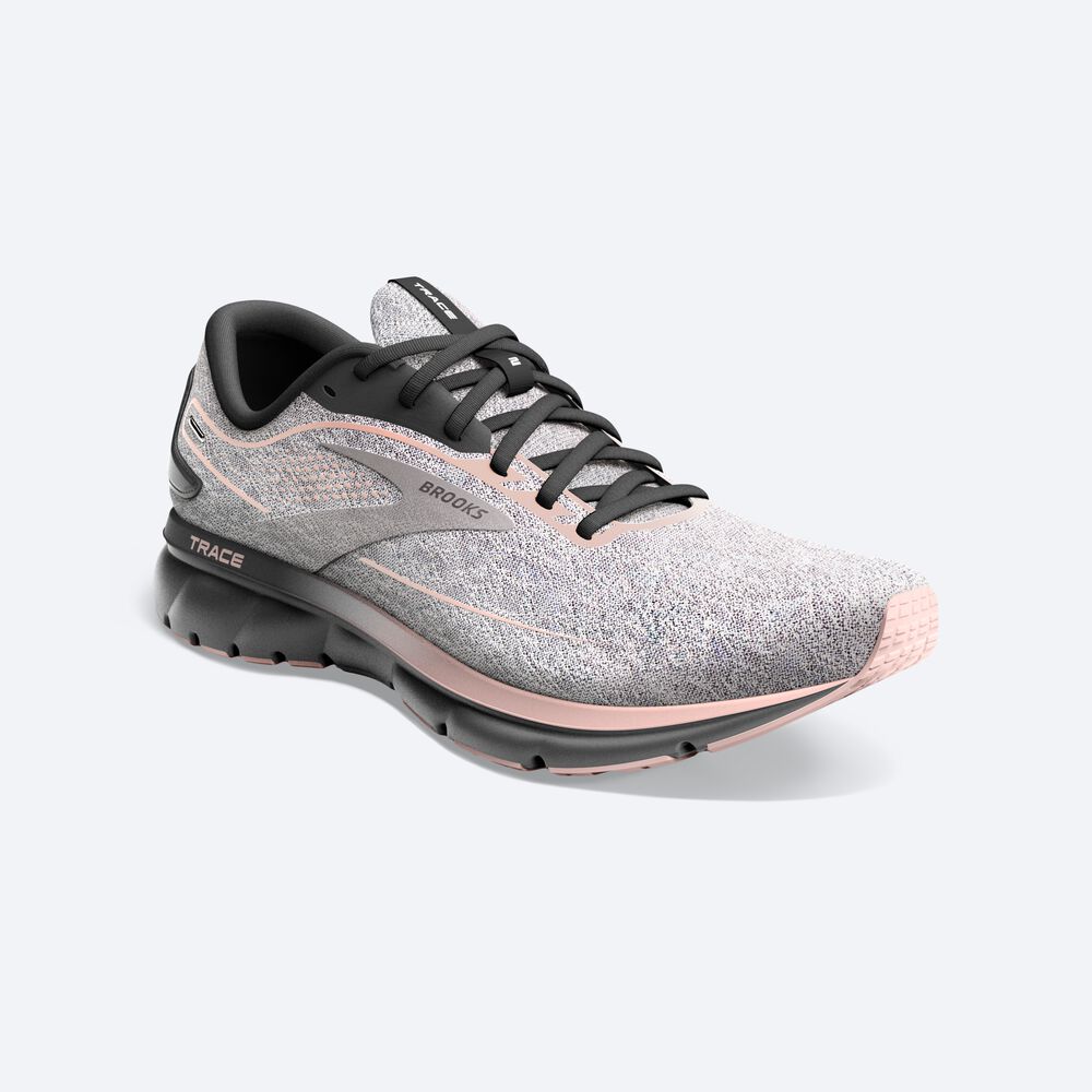 Brooks Trace 2 Kadın Koşu Ayakkabısı Gri/Siyah | TR-350479