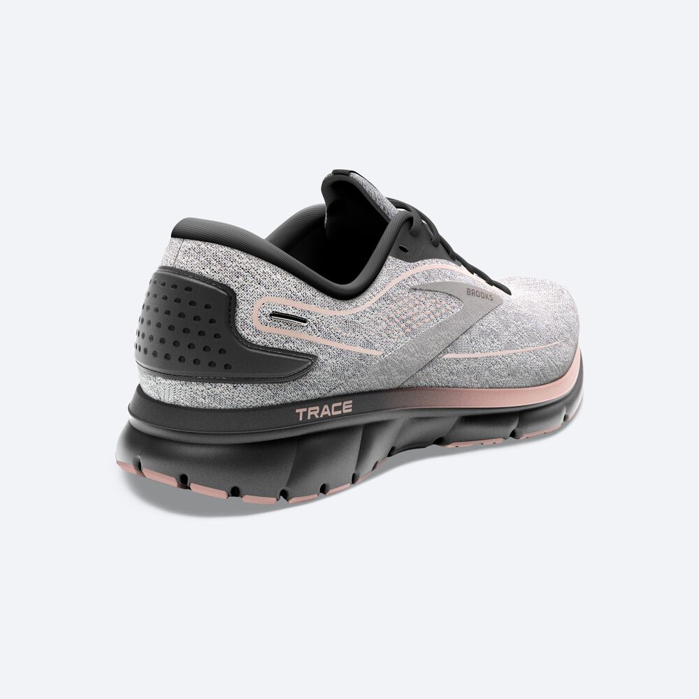 Brooks Trace 2 Kadın Koşu Ayakkabısı Gri/Siyah | TR-350479