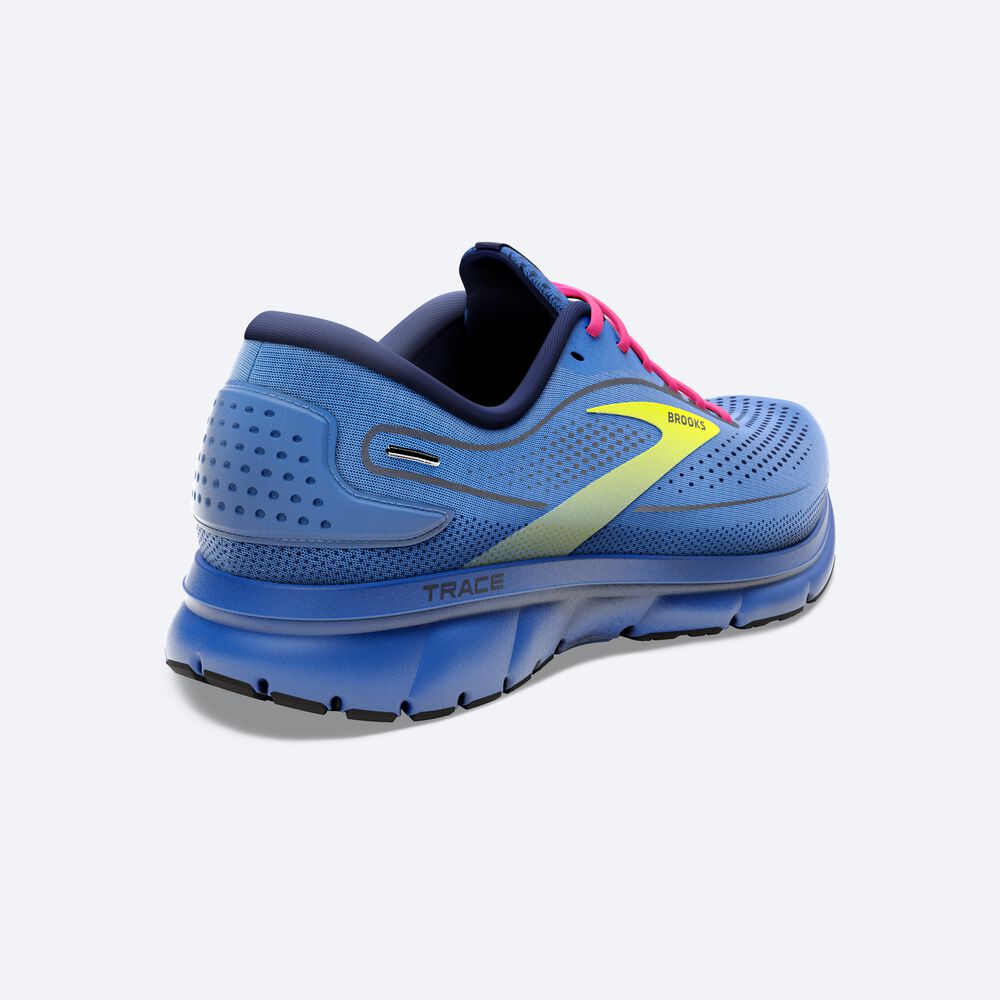 Brooks Trace 2 Kadın Koşu Ayakkabısı Mavi/Pembe | TR-791608