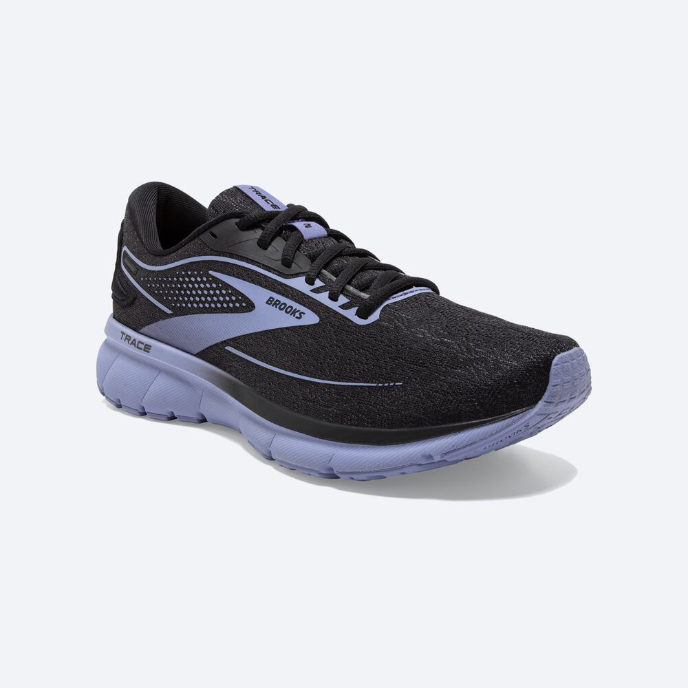 Brooks Trace 2 Kadın Koşu Ayakkabısı Siyah/Mor | TR-039158