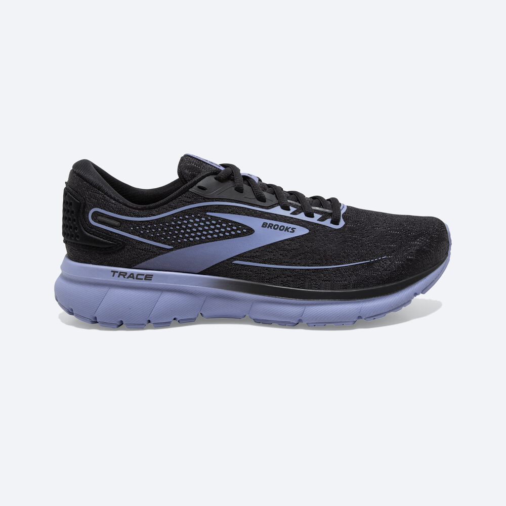 Brooks Trace 2 Kadın Koşu Ayakkabısı Siyah/Mor | TR-039158