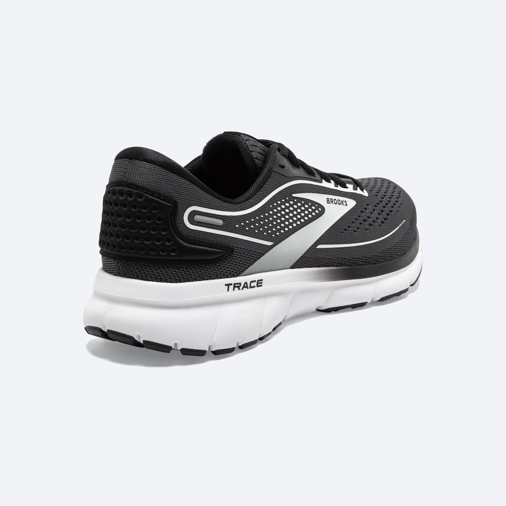 Brooks Trace 2 Kadın Koşu Ayakkabısı Siyah/Beyaz | TR-730684